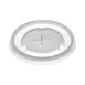 Dinex DX5810ST8714 Clear Disposable Cup Lid with Straw Slot for 10 oz Tumbler - 100/Case 2 image