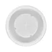 Dinex DX5812ST8714 Clear Disposable Cup Lid with Straw Slot for 12oz DX5812 Tumbler – AIB – 36/Case 1 image