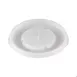 Dinex DX5812ST8714 Clear Disposable Cup Lid with Straw Slot for 12oz DX5812 Tumbler – AIB – 36/Case 2 image