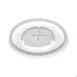 Dinex DX5812ST8714 Clear Disposable Cup Lid with Straw Slot for 12oz DX5812 Tumbler – AIB – 36/Case 4 image