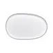 GET 21280-TOH/BK Oblong Plastic Platter, 16.1"L x 10.1"W x 1"H, Two-Tone Honey/Raven, Melamine 3 image