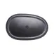 GET 21280-TOH/BK Oblong Plastic Platter, 16.1"L x 10.1"W x 1"H, Two-Tone Honey/Raven, Melamine 4 image