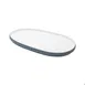 GET 21280-TOH/BL Cheforward Hatch Platter, 16.1"L x 10.1"W x 1"H, Oblong, Two-Tone Honey/Bluejay 1 image