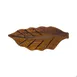 Town 51334/DZ Wooden Chopstick Rest Leaf, Reusable, 12pcs, 1 Dozen, Ideal for Dining 1 image