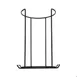GET RCK-B18/CS7 Holder Rack, 9" x 6-3/4", 12-1/4"H, Black PE Coating, Fits 24 Round Bowls 2 image