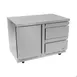 Asber AUTR 60 D2 P 60" 2-Drawer Undercounter Refrigerator, Stainless, Front Breathing, 20.6 cu. ft. 1 image