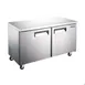 Norpole NE2R-48UC 48" 2-Door Undercounter Refrigerator, Stainless Steel, 12 cu. ft. 1 image