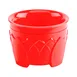 Dinex DX5200B05 - 5 oz Red Round Plastic Bowl, 12" Diameter, Polypropylene, Dishwasher Safe - 1/Case 1 image
