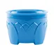 Dinex DX5200B14 - 5 oz Blue Round Plastic Bowl, 12" Diameter, Polypropylene, Dishwasher Safe - Case 1 image