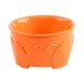 Dinex DX5300B24 - 9 oz Orange Polypropylene Bowl, 12" Diameter, 0.5 Qt, Dishwasher Safe - Case 1 image