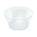 GET GM-1406-CL Dessert Time™ Fruit Cup, 7 oz Clear SAN Plastic Mug, Round Wave Design - 1 Dozen 1 image