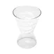 GET HND-1-CL - Dessert Time Spiral Glass, 10 oz Clear Tritan Plastic, 10 oz Capacity - 1 Dozen 1 image