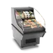 Hussmann Q2-SSM-2SPA Vertical Merchandiser, 26"" L x 47"" D, Black Exterior, Front Plexiglas, 115V 1 image