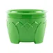 Dinex DX5200B75 - 5 oz Lime Green Round Plastic Bowl, 12" Diameter, Insulated PP, Safe - 12/Case 1 image