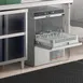 Centerline by Hobart CUH-1 23" High Temp Undercounter Dishwasher with Booster - 24 Racks/Hr 4 image