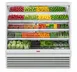 Howard-McCray R-OP35E-6-LED Produce 75" W x 78.5" H White Shelves 15' Mirror 115V 4A UL‑Sanitation 1 image