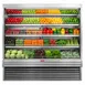 Howard-McCray R-OP35E-6-S-LED Produce Merchandiser, 75" W x 78½" H, Steel, 3 LED Shelves, 15' Mirror 1 image