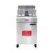 Westlake GF150 21" Full Pot Floor Gas Fryer, 70 lb Capacity, Stainless Steel, 150.000 BTU, Chromed Basket 1 image