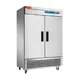 Westlake WKR-49B 54" 2-Solid Door Reach-In Refrigerator, Bottom Mounted, 49 cu. ft., Stainless Steel, R290 1 image