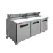Westlake WKSR-72B 72" 3-Door Sandwich and Salad Prep Table, 18 Pan Capacity, Fan Cooling, R290 1 image