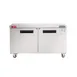 Westlake WKTF-60B 60" 2-Door Commercial Freezer Worktop, 14.8 cu. ft. Stainless Steel 1 image