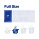 Carlisle 10241B07 Storplus Food Pan, 1/2 Size Long, 5.1 Qt. Capacity, 20-3/4" X 6-1/4" X 4" Deep 8 image