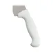 Concasse MCCCHEF08 Chef Knife – 8" Blade, White Plastic Handle, Steel Blade, Kitchen Cutlery 3 image