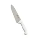 Concasse MCCCHEF08 Chef Knife – 8" Blade, White Plastic Handle, Steel Blade, Kitchen Cutlery 4 image