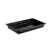 Concasse MCIP1106N Full‑Size Food Pan, 20‑3/4" W X 12‑3/4" D X 2‑1/2" H, Black Polycarbonate, NSF 1 image