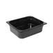 Concasse MCIP1606N 1/6 Black Polycarbonate Pan, 6-7/8" W x 6-1/4" D x 2-1/2" H, NSF 1 image