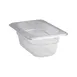 Concasse MCIP1906 1/9 Size Clear PC Food Pan, 6-7/8" W x 4-1/4" D x 2-1/2" H, NSF 1 image