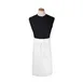 Chef Revival 2PWAWH Waist Apron, 33" x 30" Long, 2 Pocket, White, DuraSERV 100% Spun Polyester 1 image