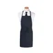 Chef Revival 3PBIAELNV Bib Apron, 26" x 31" Extra Long, 3 Front Pockets, Navy Blue, DuraSERV Polyester 1 image