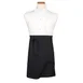 Chef Revival 4WABK Waist Apron, 32" x 21-1/2", Black, Cotton/Poly Blend, 4-Way Reversible 1 image