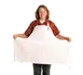 Chef Revival 600BAW-XL Extra Wide Bib Apron, 38" x 30", Poly/Cotton, White, Adjustable Neck 1 image