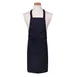 Chef Revival 601NP-NV Bib Apron, 28" x 34", No Pocket, EZ-Blend Twill, Navy 1 image