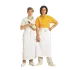 Chef Revival 607BA Waist Apron, 33" x 30", White 50/50 Twill, Side Pocket, Long Self-Ties 1 image