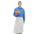 Chef Revival 607BA2-WH Bistro Apron, 28"x 34", 2 Pockets, Heavyweight 50/50 Twill, White 1 image