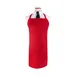 Chef Revival BIARD Bib Apron, 32" x 32-1/2" Long, Red, Cotton/Poly Blend, Pen Pocket 1 image