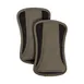 Chef Revival CL2PXSKBDBKBK Skillet Buddy Pot Handle Holder, 10" x 6", Pyrotex, Black/Beige - 1 Pair 1 image