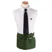 Chef Revival CL3PWACHG-1 Waist Apron, 25" x 11" Long, 3 Pocket, Hunter Green, DuraSERV Polyester 1 image