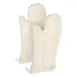 Chef Revival CLTTSBOM7BE Oven Mitt 17" Elbow Terry Beige Steam Barrier Silicone Lining - 1 Pair 1 image