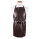Chef Revival CLVA-1 Bib Apron, 26" x 28" Long, Waterproof Vinyl, Brown 1 image