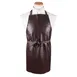 Chef Revival CLVA Bib Apron, 26" x 28" Long, Waterproof Vinyl, Brown, Standard Style, No Pocket 1 image
