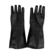 Chef Revival GLN27BK - 17" Elbow Neoprene Cleaning Gloves, Black Cuff 200°F Waterproof - 1 Pair 1 image