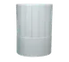 Chef Revival H048 Disposable Chef's Hat, 7", White, Pinstripes, Non-Woven, Adhesive Closure - Pack 1 image