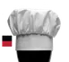 Chef Revival H400BK Chef's Hat, 13", Adjustable Head Band, Poly/Cotton, Black 1 image