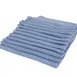 Chef Revival HBMRBL Bar Mop Towel, 16" x 19", 32 oz., Ribbed Terry, 100% Cotton, Blue - 1 Dozen 1 image