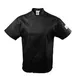Chef Revival J005BK-2X Chef Jacket, 2X-Large, Black, Poly/Cotton, Short Sleeve, Pen/Thermo Pocket 1 image