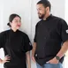 Chef Revival J005BK-L Chef's Jacket, Large, Black, Poly/Cotton, Short Sleeve, Pen Pocket 2 image